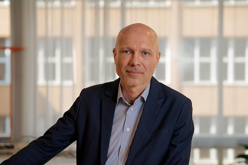 Laurent Saunier, avdelningschef på Vinnova