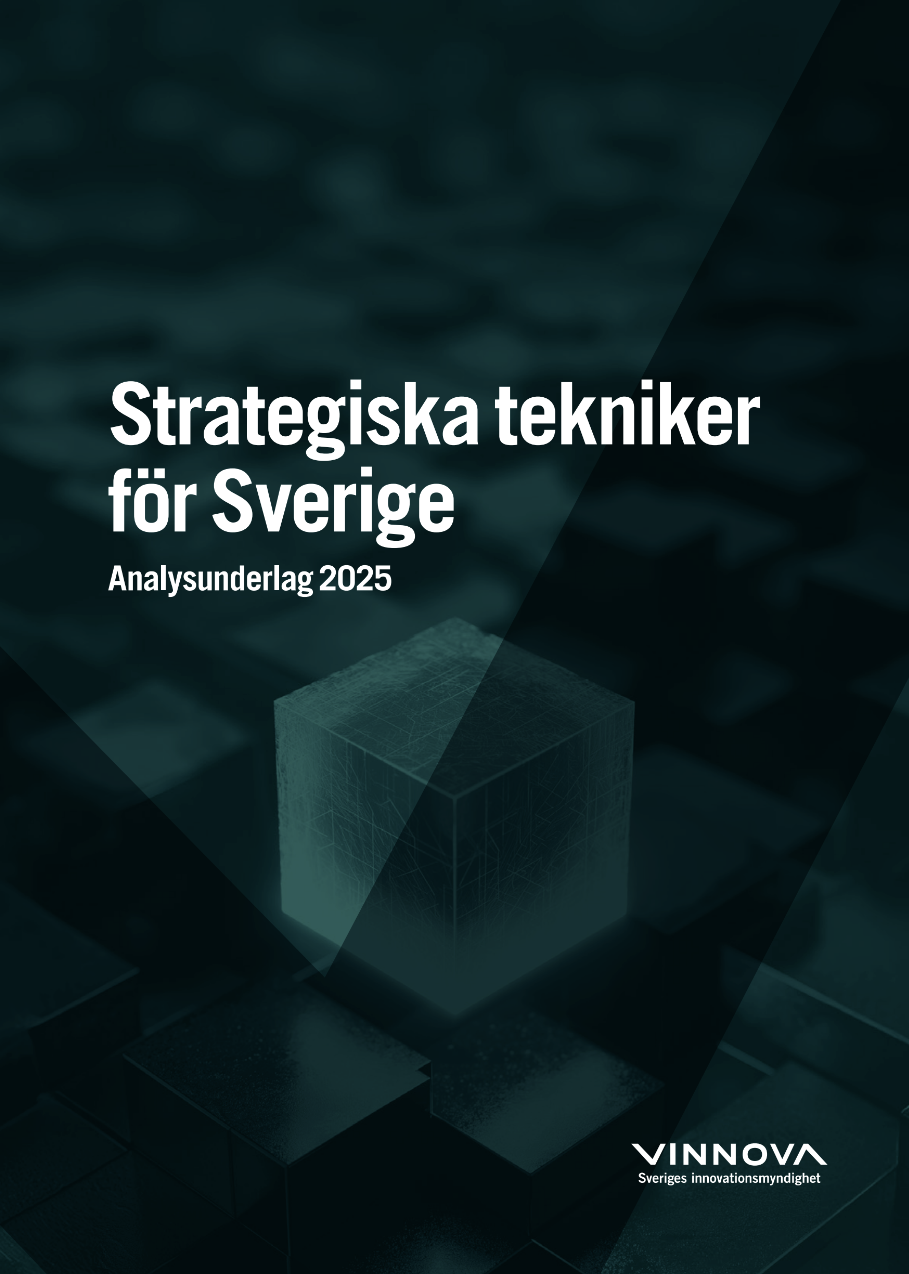 Book cover Strategic technologies for Sweden