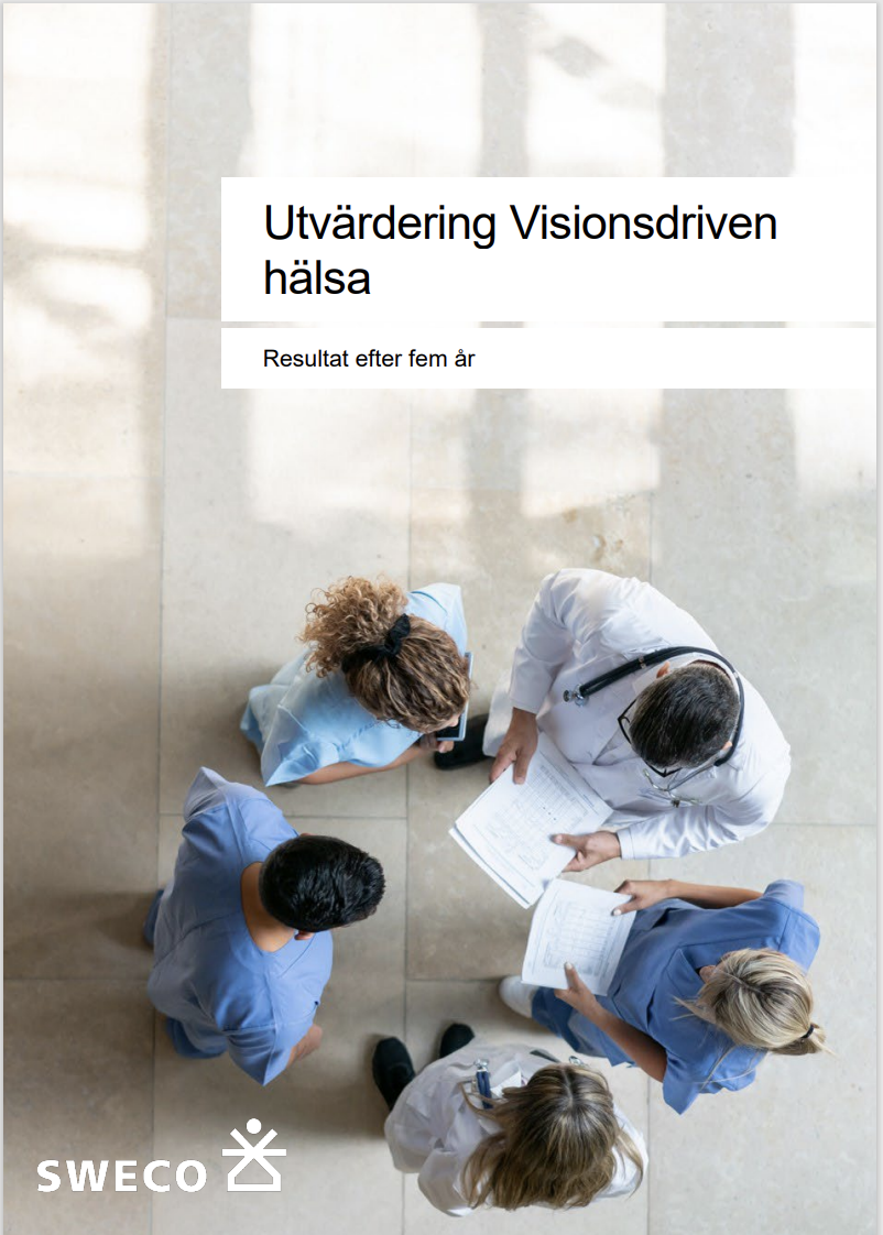 Book cover Visions for a healthier society 