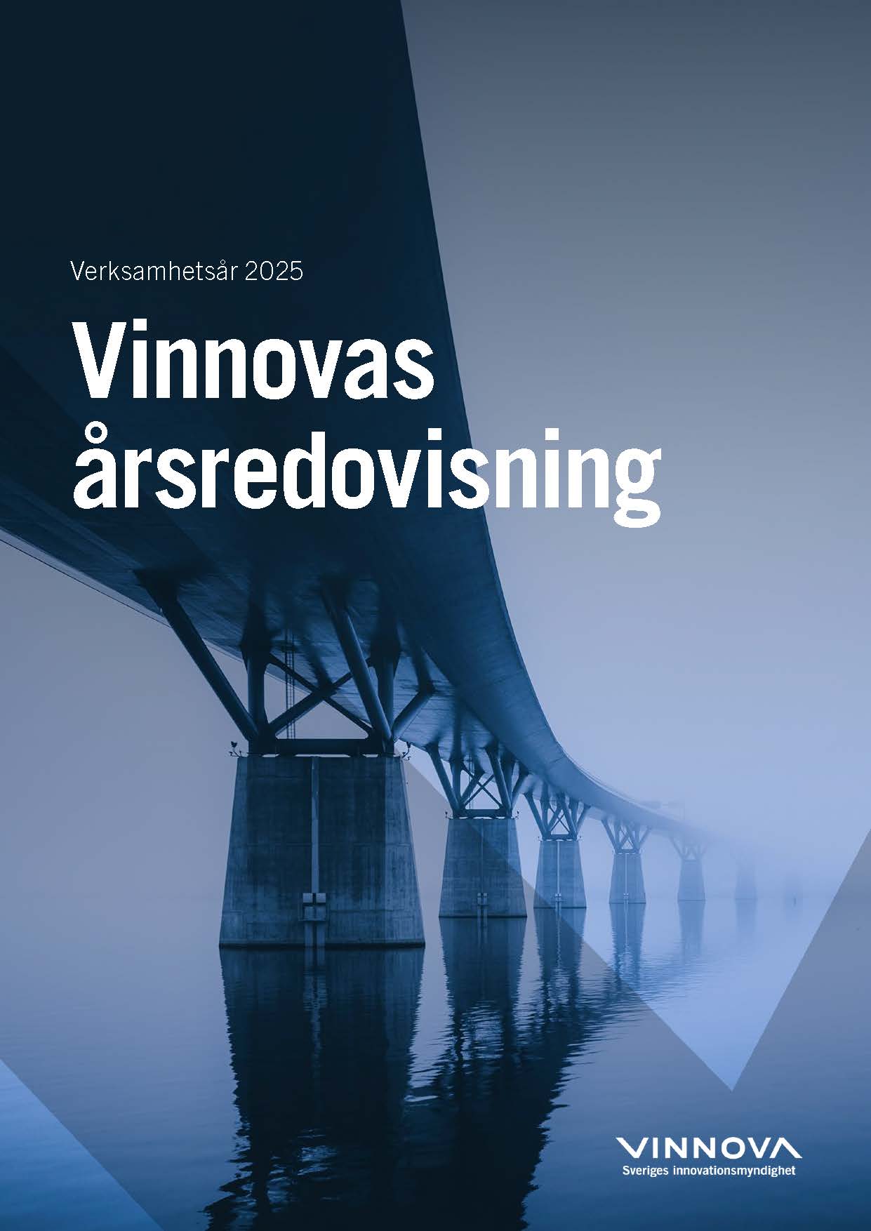 Bokomslag Vinnovas årsredovisning 2025