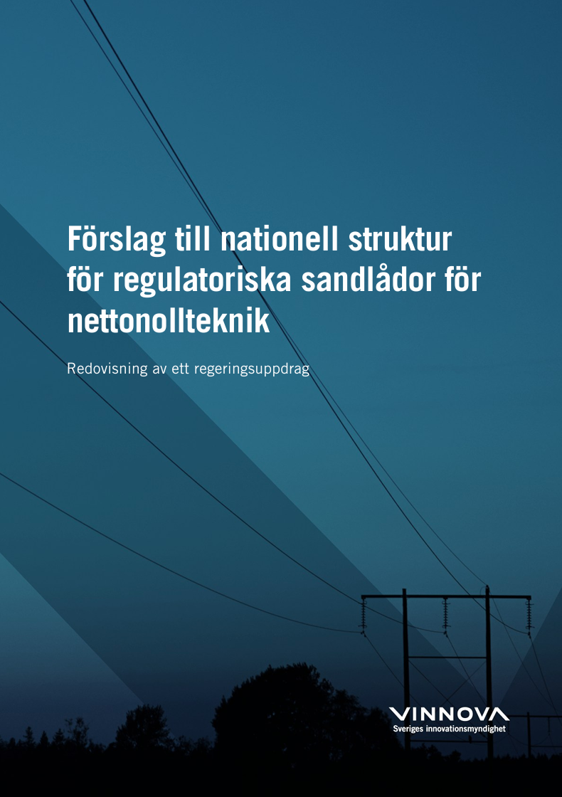 Bokomslag Regulatoriska sandlådor kan snabba på innovation och teknikutveckling