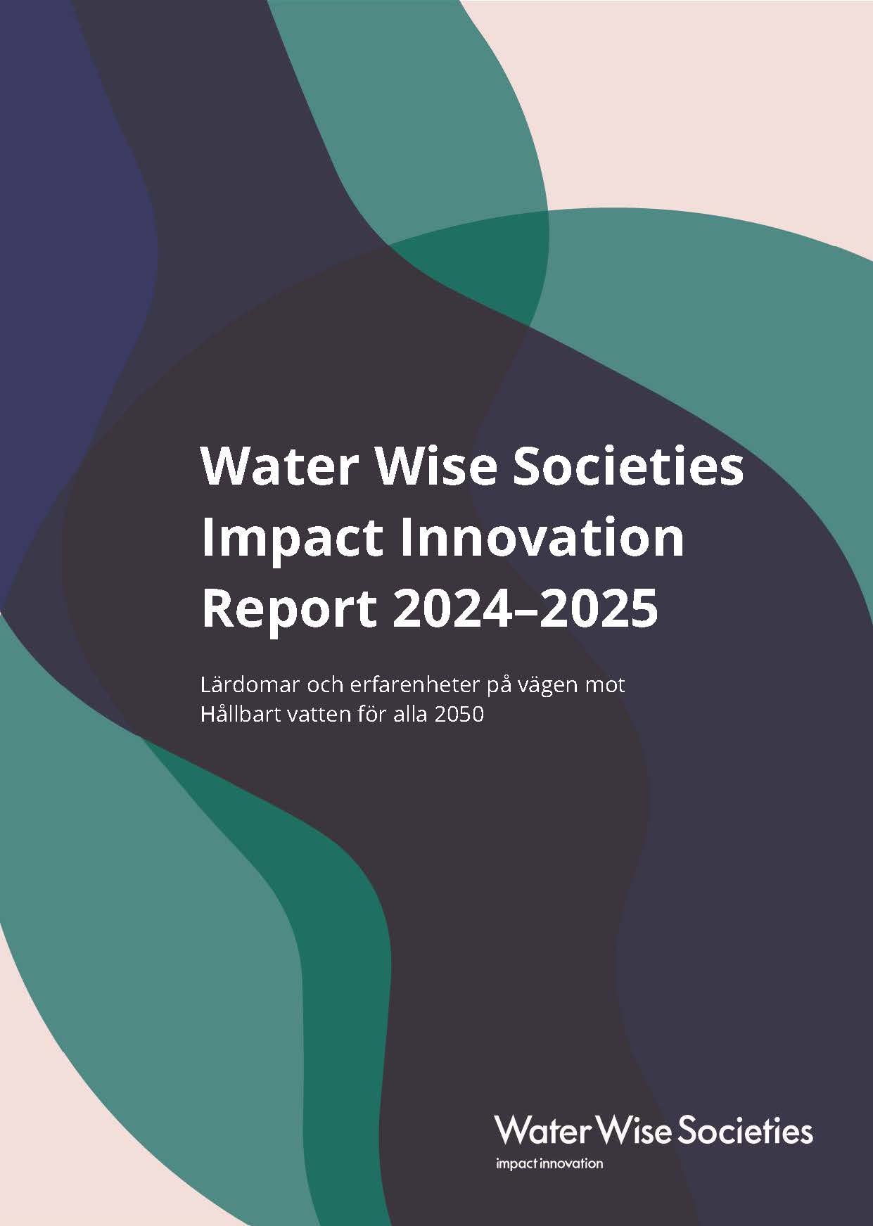 Book cover Water Wise Societies: Impact Innovation Report